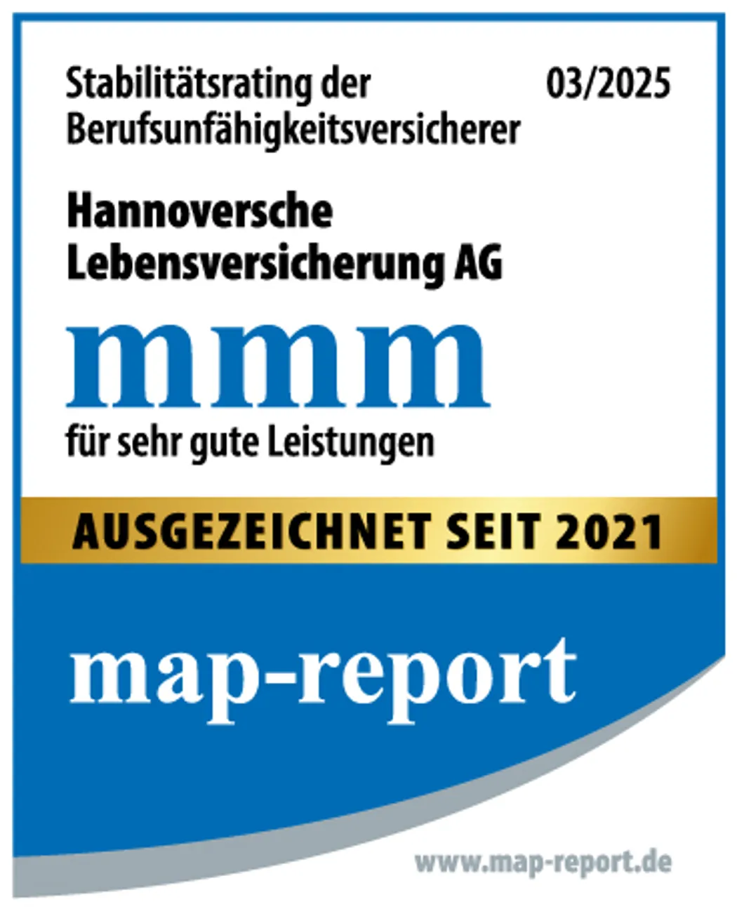 Berufsunfähigkeitsversicherung Mapreport